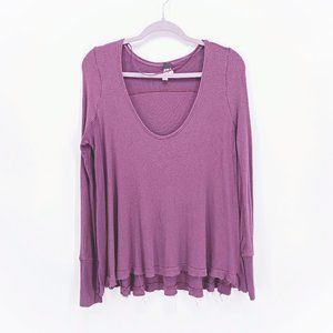 We The Free Oversized Malibu Thermal Top